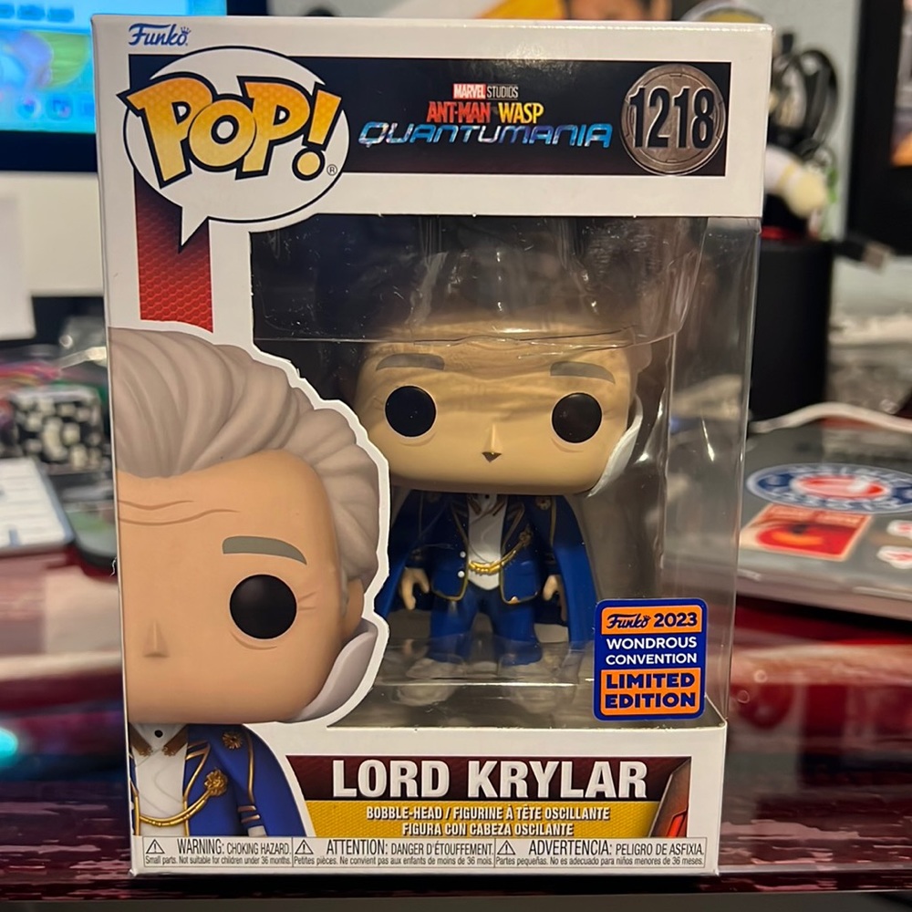 Lord Krylar Funko Pop a Wondrous Convention Limited Edition #1218